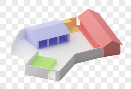 建筑手工模型高清图片