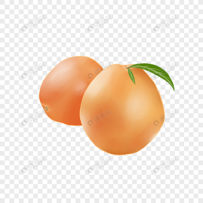 两个柚子图片