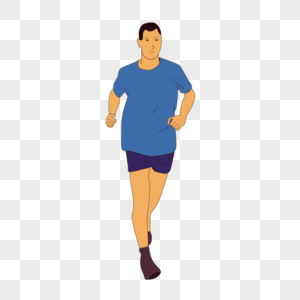 跑步的男生图片