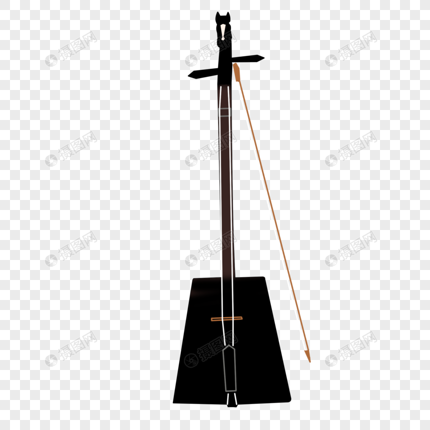 马头琴插画元素素材psd格式_设计素材免费下载_vrf_摄