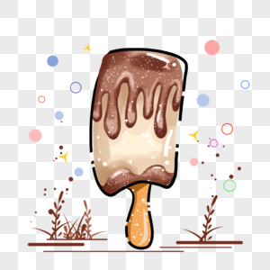 巧克力冰淇淋高清图片