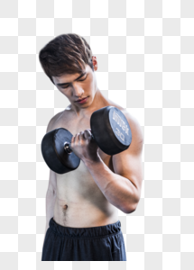 男士健身锻炼高清图片素材