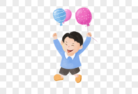 儿童节气球图片