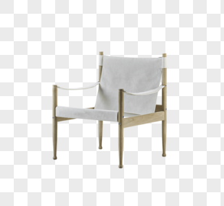 木架布椅子图片