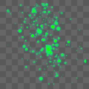 绿色光效图片