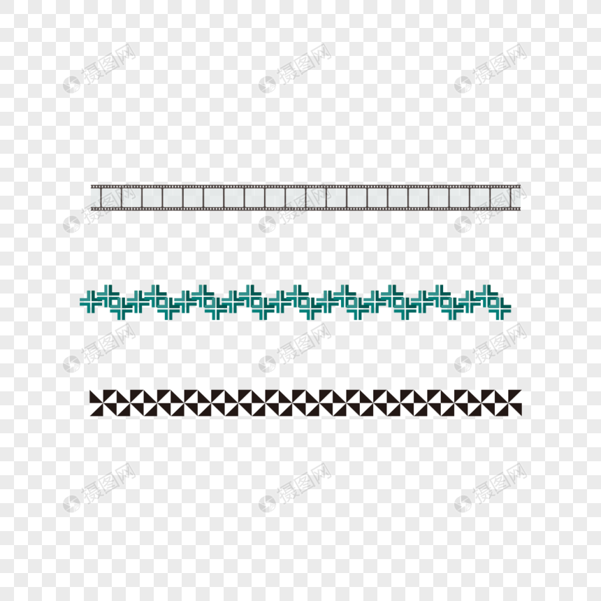 分割线免抠元素图片