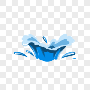 卡通小水滴图片