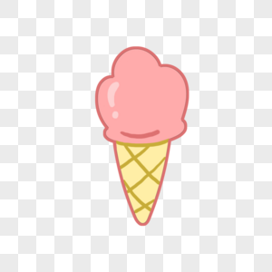 手绘美味冰淇淋图片