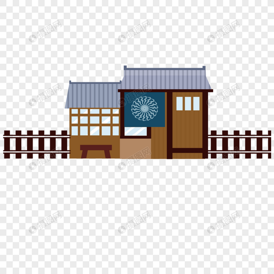 日式小屋图片