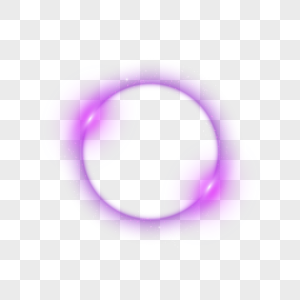 紫色光环光效图片