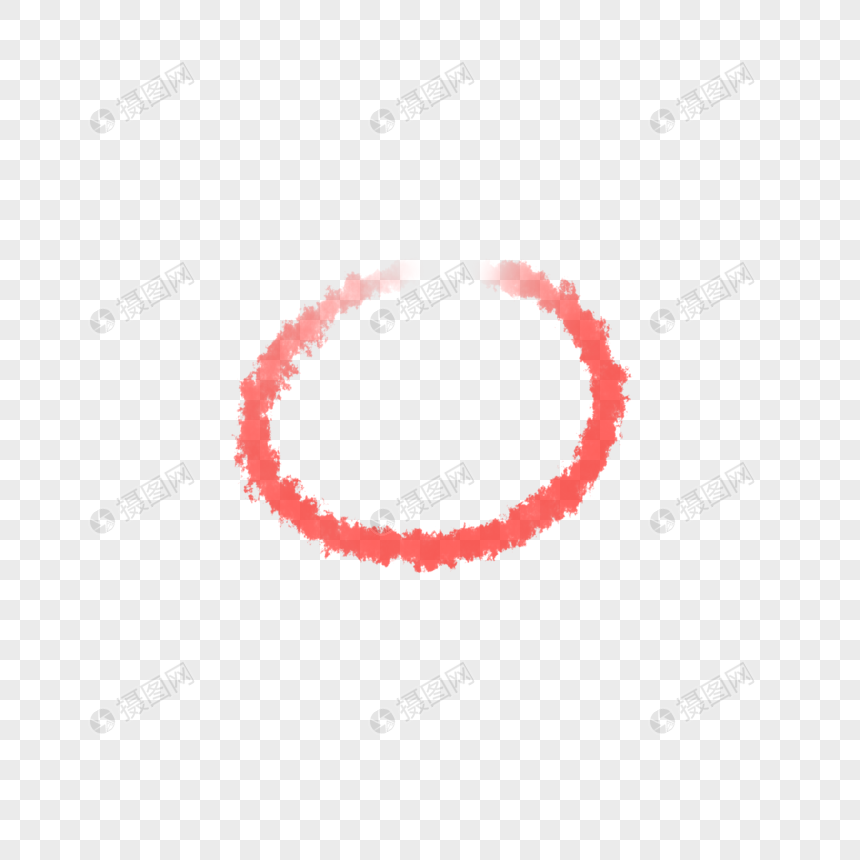 红色圆圈图片