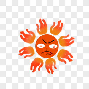 愤怒的太阳图片