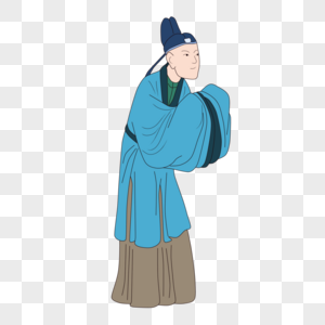 古代男人物图片