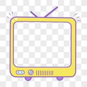 电视机边框电视机PNG高清图片