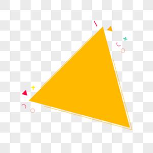 三角形三角形促销样机高清图片