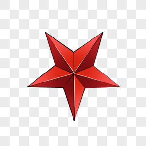 红色的五角星高清图片