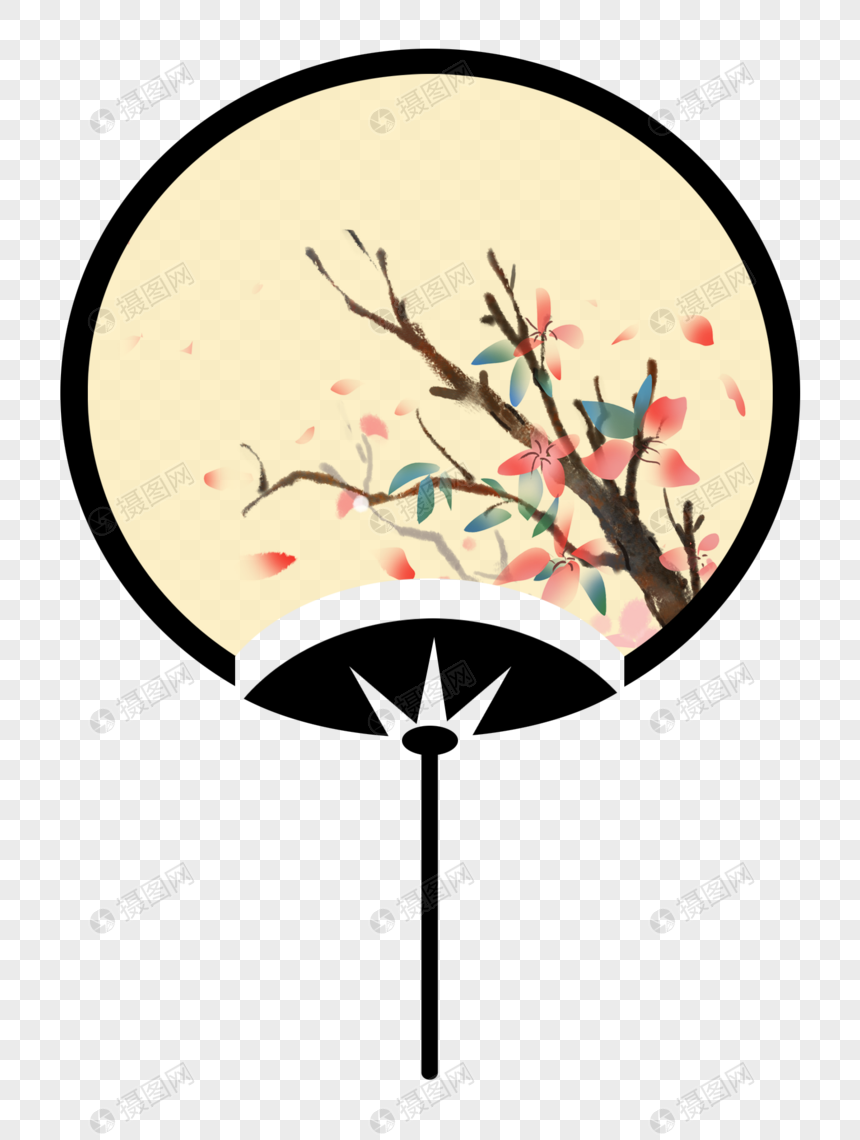 扇子团扇古风