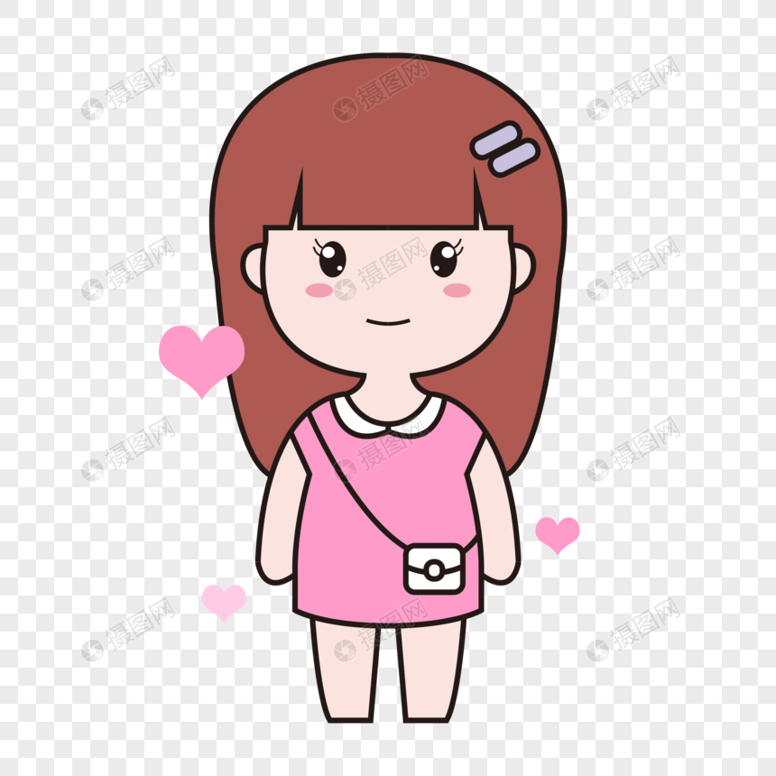q版卡通乖乖女