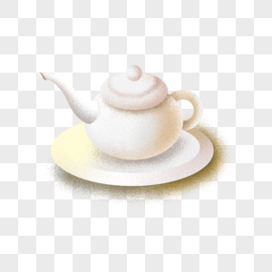 手绘茶壶茶壶图片