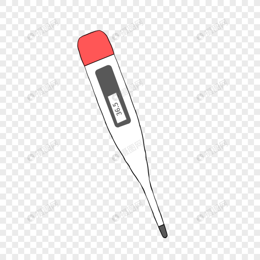 护士节温度计卡通素材下载