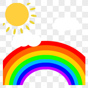 彩虹元素图片