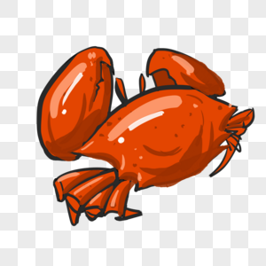 螃蟹螃蟹卡通高清图片