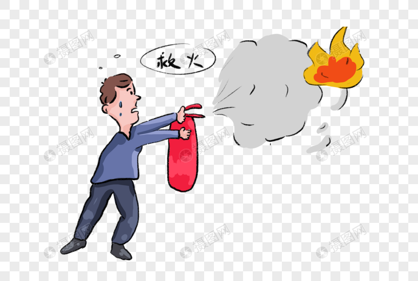 灭火器灭火