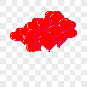 红气球图片