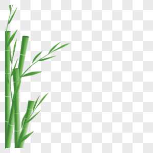 竹子竹叶免抠高清图片素材