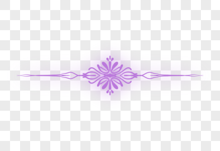紫色纹样分割线图片