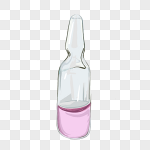 液体玻璃药剂瓶元素图片
