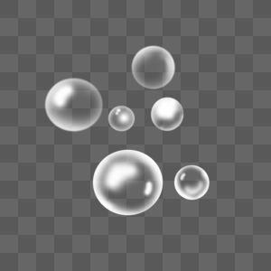 气泡卡通水泡素材高清图片