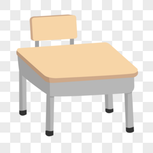 学习工具之课桌椅子图片