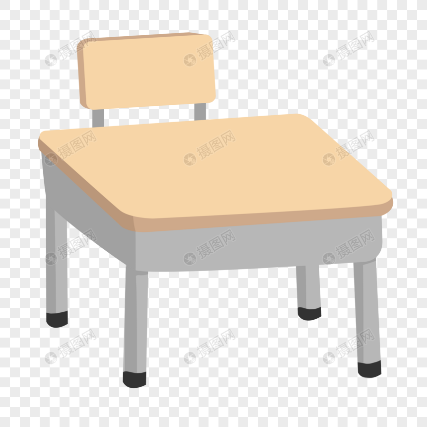 学习工具之课桌椅子图片