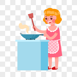做饭主妇厨房女性高清图片