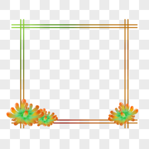 边框边框素材多肉高清图片