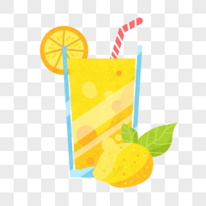 柠檬水果汁高清图片素材