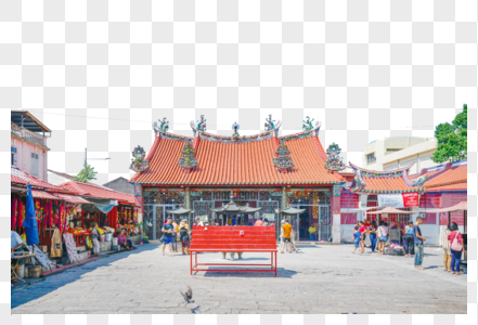 马来西亚槟城中国庙图片