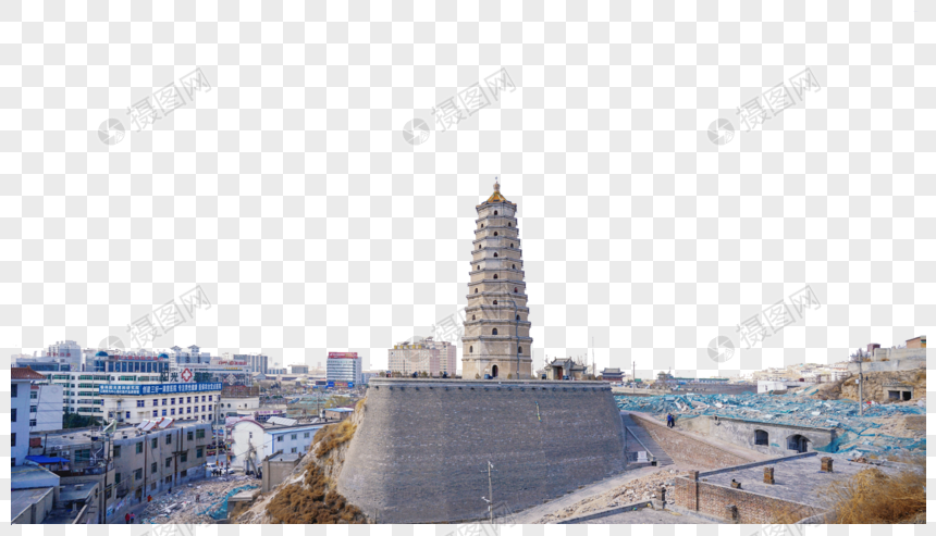 榆林地标凌霄塔