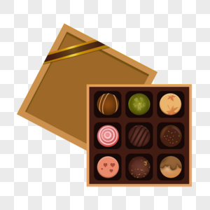 巧克力礼盒巧克力爱情高清图片