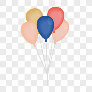 儿童节气球装饰素材图案图片