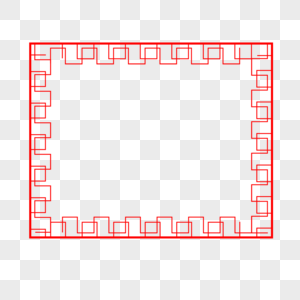 中式花纹边框图片