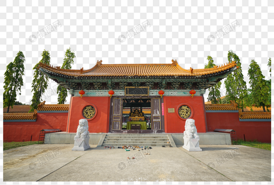 尼泊尔蓝毗尼中华寺建筑图片