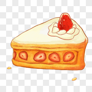 草莓蛋糕甜品图片