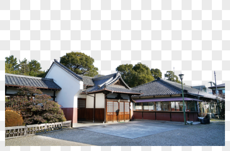 日本名古屋传统寺庙高清图片