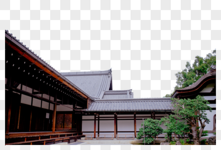 日式房子建筑高清图片素材