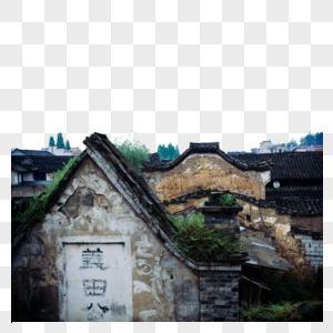 中国古典传统建筑特写图片