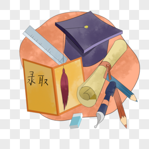 学士帽图片