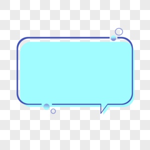 蓝色对话框图片