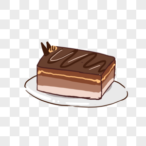 巧克力蛋糕甜品食物图片